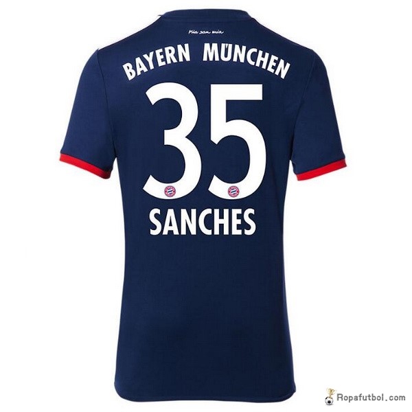 Camiseta Bayern de Múnich Replica Segunda Ropa Sanches 2017/18